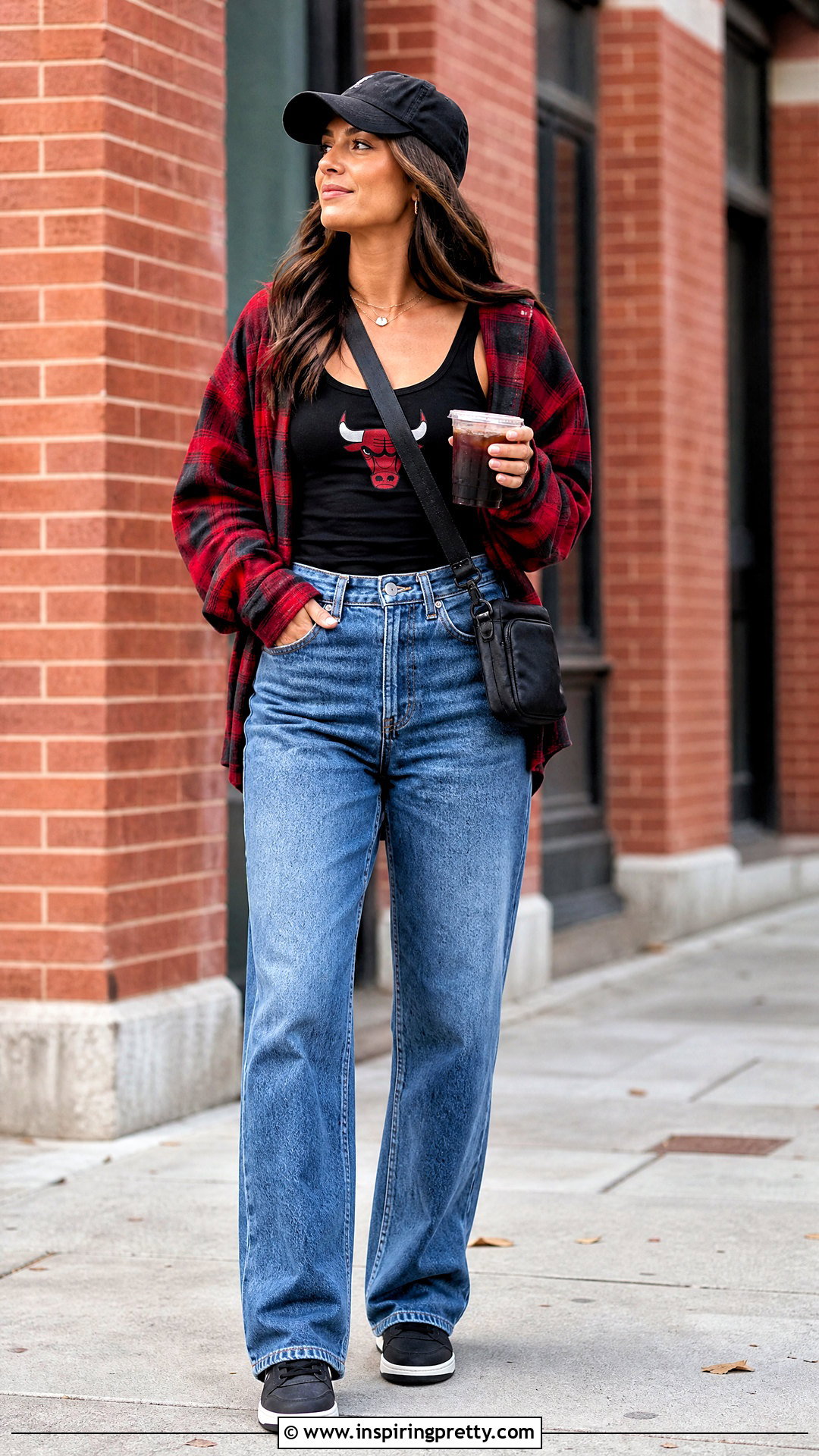 Bulls Tank Top With Flannel Shirt - 25 Bulls Tank Tops