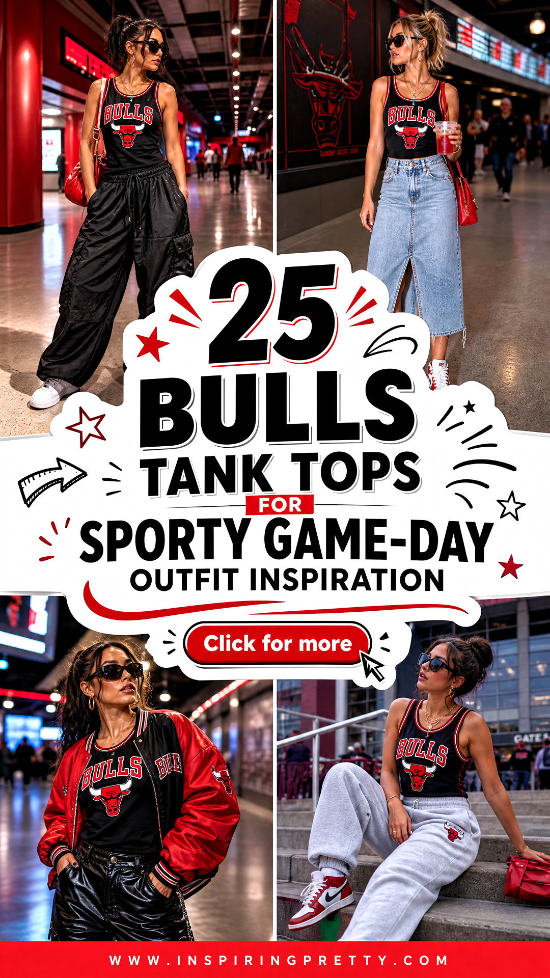 25 Bulls Tank Tops for Sporty Game-Day Outfit Inspiration - 25 Bulls Tank Tops for Sporty Game-Day Outfit Inspiration