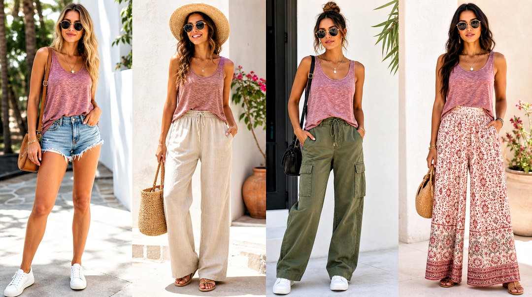 20 Burnout Tank Top Outfit Ideas for Edgy Layered Looks