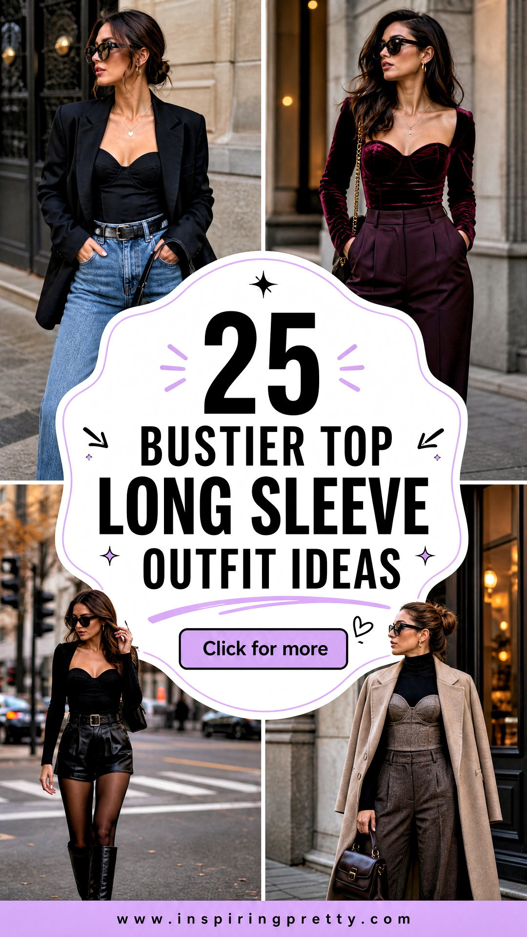 25 Bustier Top Long Sleeve Outfit Ideas for Chic Layered Looks - 25 Bustier Top Long Sleeve Outfit Ideas for Chic Layered Looks