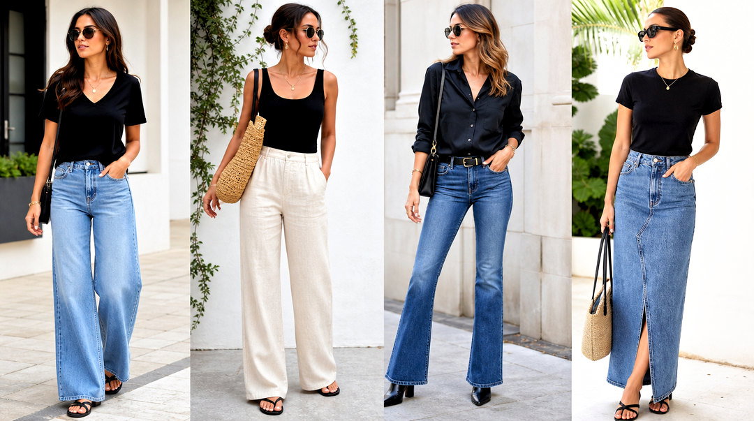 20 Busty Black Top Outfit Ideas for Flattering Night Looks