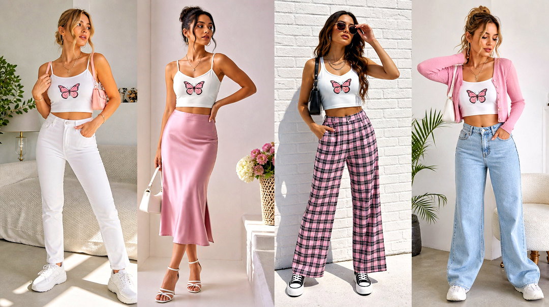 20 Butterfly Crop Top Y2K Outfit Ideas for Retro Summer Style