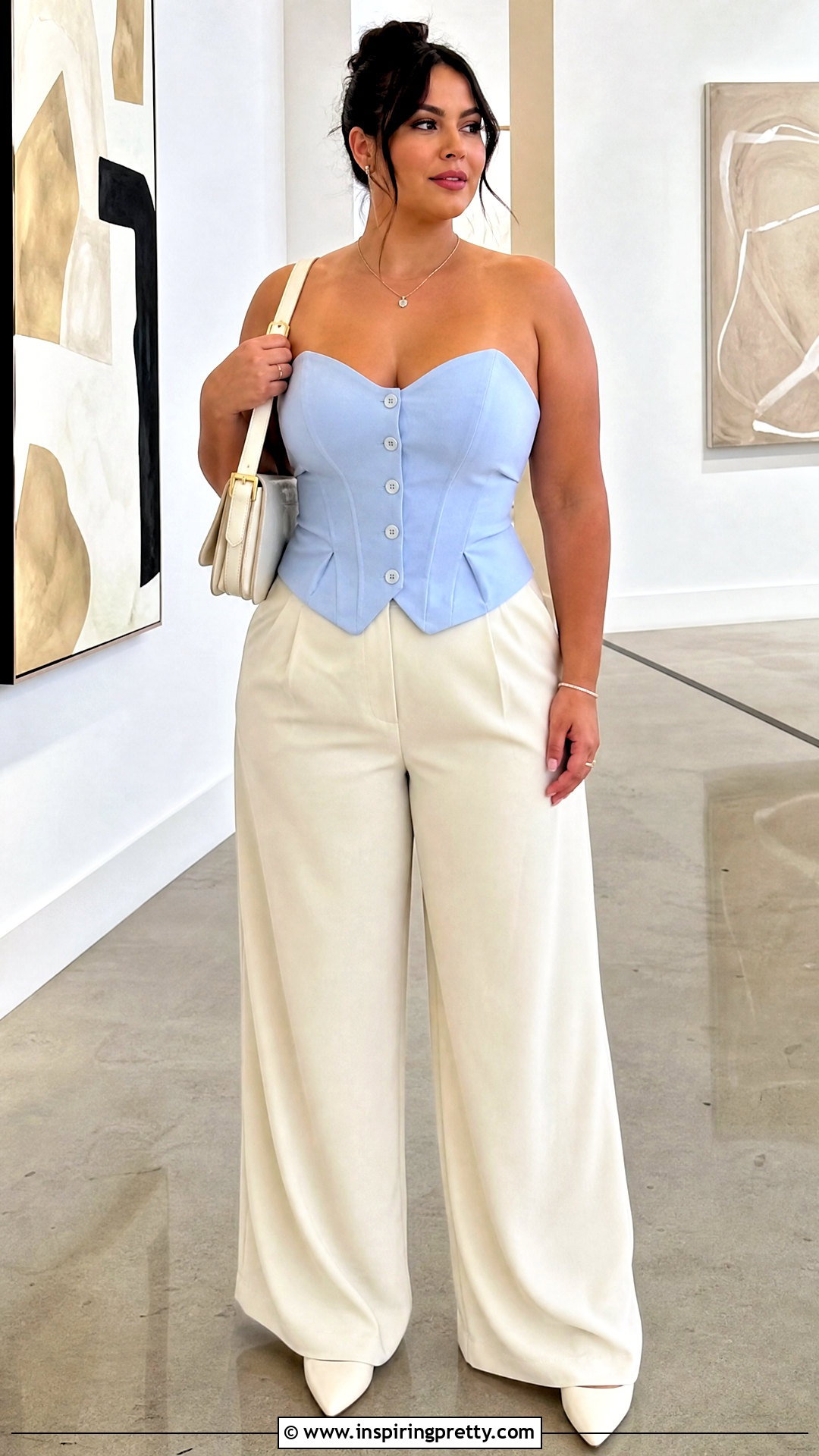 Button Down Shirt Sweetheart Corset Top - how to turn a shirt into a corset top (20 ways)