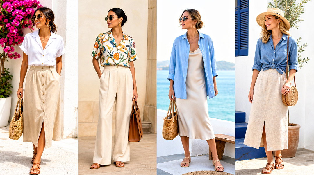 20 Button-Up Summer Top Outfit Ideas for Effortless Style