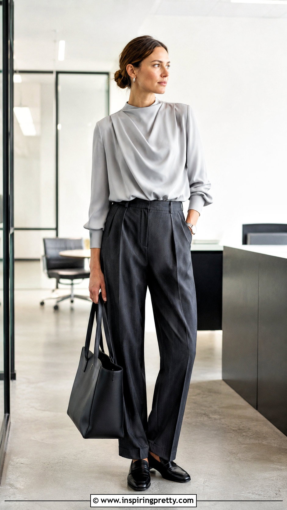 COS Draped Top With Pleated Trousers - 20 cos draped tops