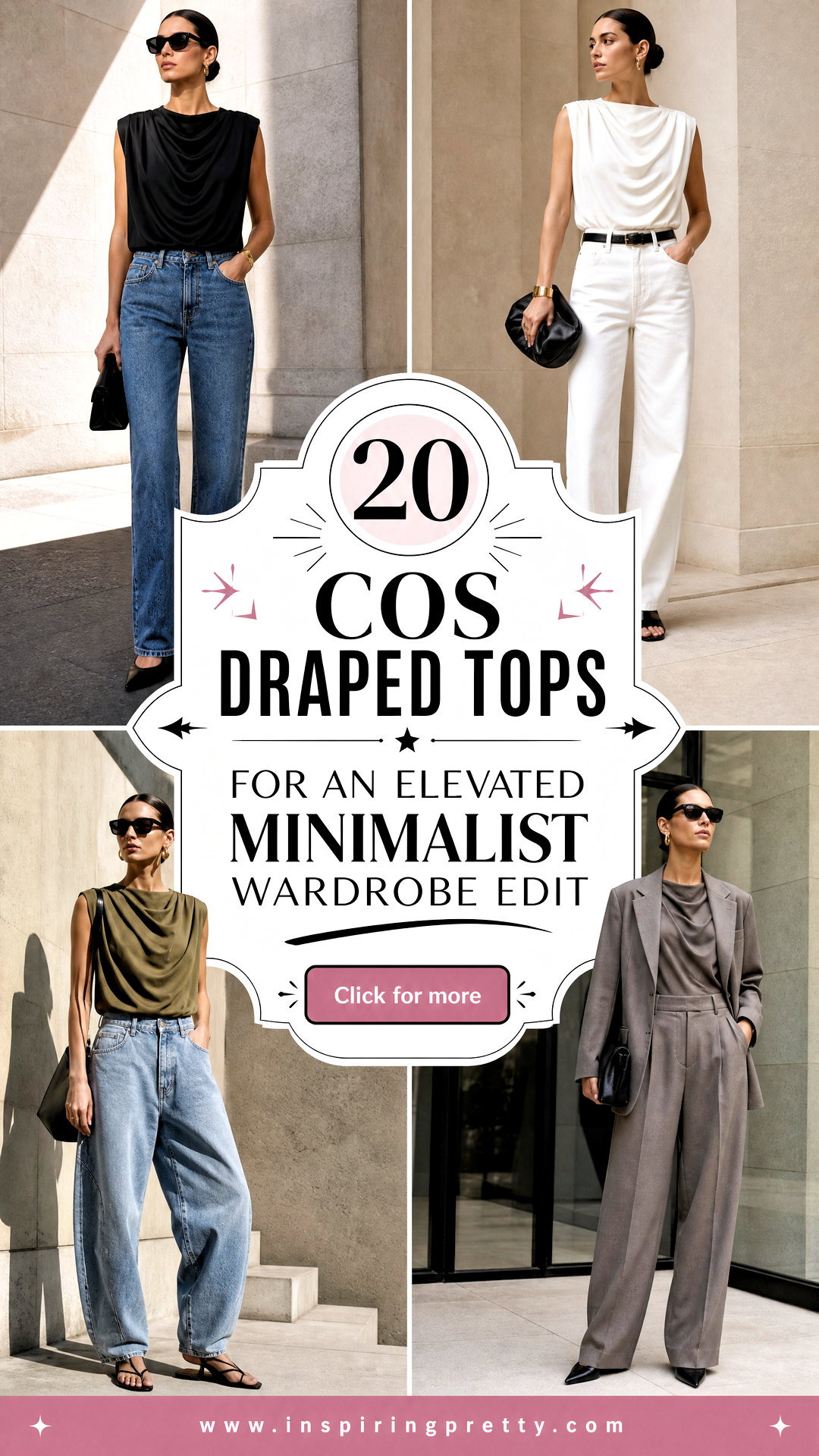 20 COS Draped Tops for an Elevated Minimalist Wardrobe Edit - 20 COS Draped Tops for an Elevated Minimalist Wardrobe Edit