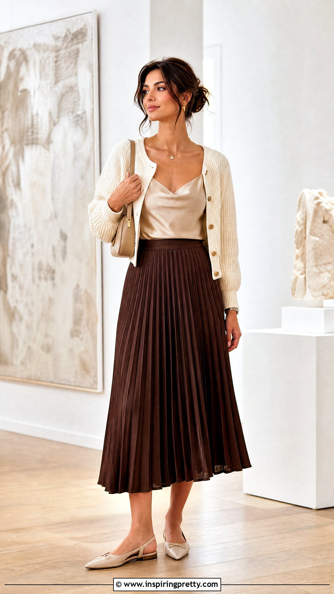 Camisole Top With Midi Skirt - 25 Female Tops Names