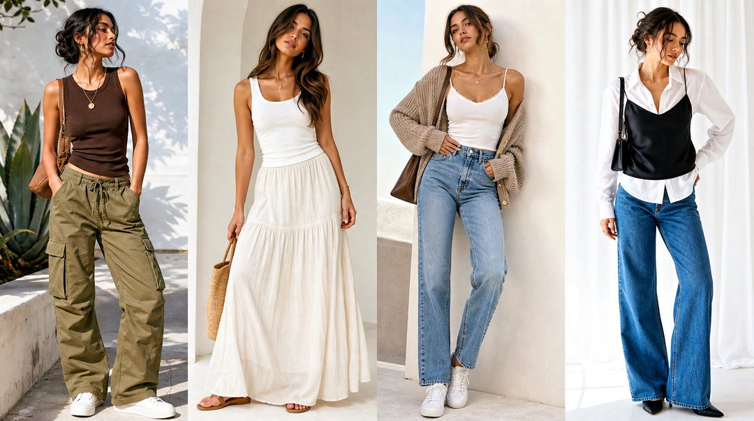 20 Camisoles Tank Tops Outfit Ideas for Effortless Layering