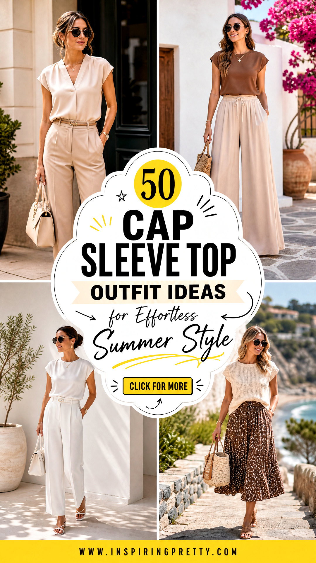 50 Cap Sleeve Top Outfit Ideas for Effortless Summer Style - 50 Cap Sleeve Top Outfit Ideas for Effortless Summer Style