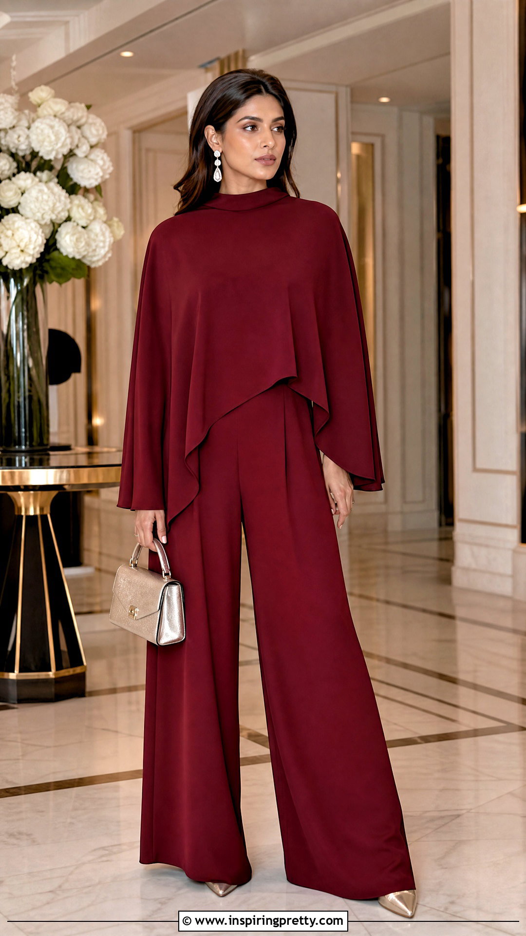 Cape Top With Matching Pants Set - 50 cape top outfits