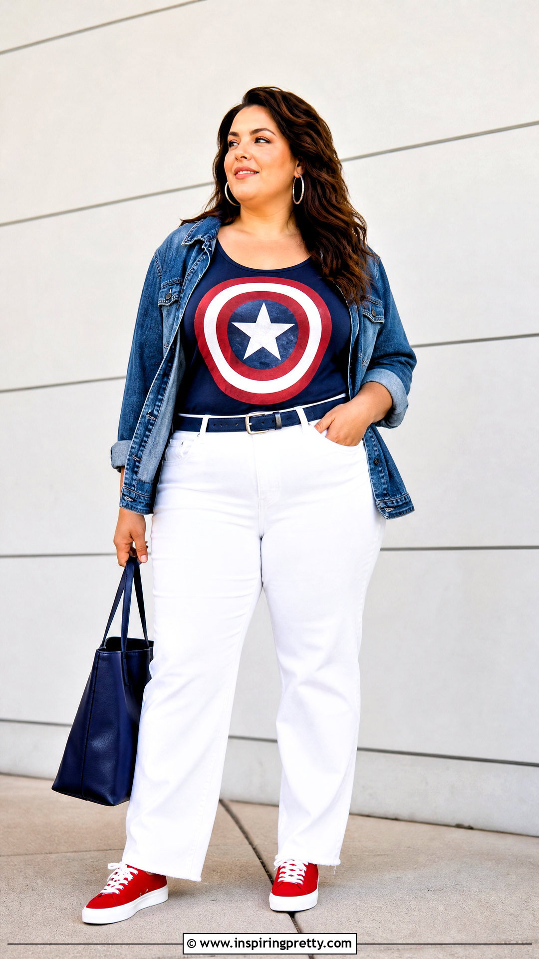 Captain America Tank Top With White Jeans - 25 captain america tank top outfit ideas