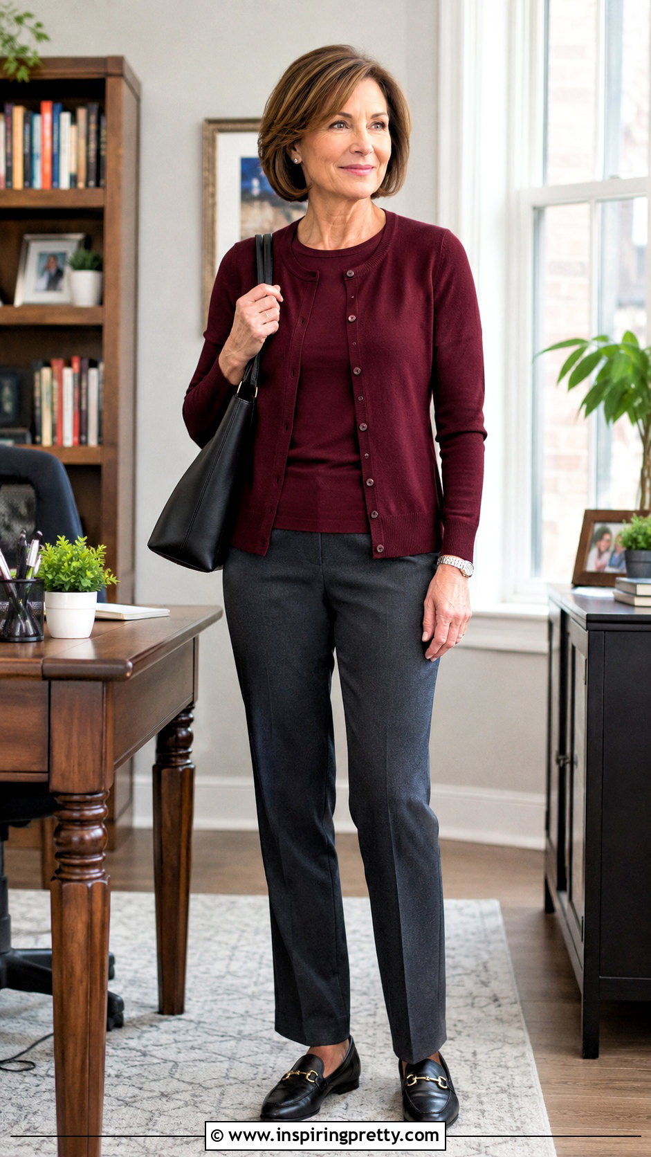 Cardigan And Shell Interview Outfit - 20 tops to wear to an interview outfit ideas