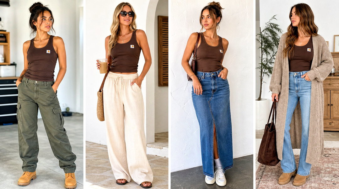 25 Carhartt Tank Top Outfit Ideas for Rugged Summer Style