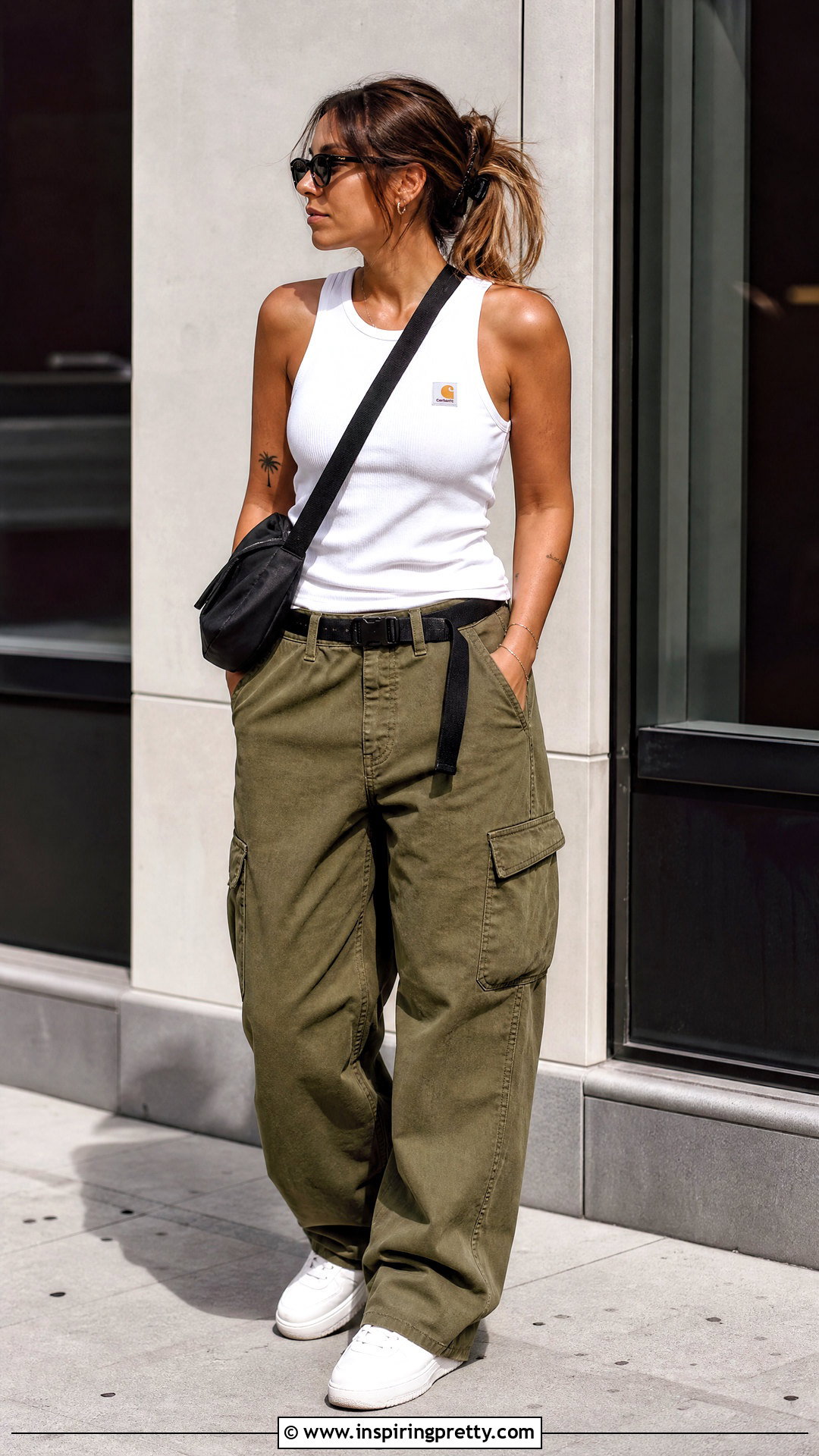 Carhartt Tank Top With Cargo Pants - 25 Carhartt Tank Top outfit ideas