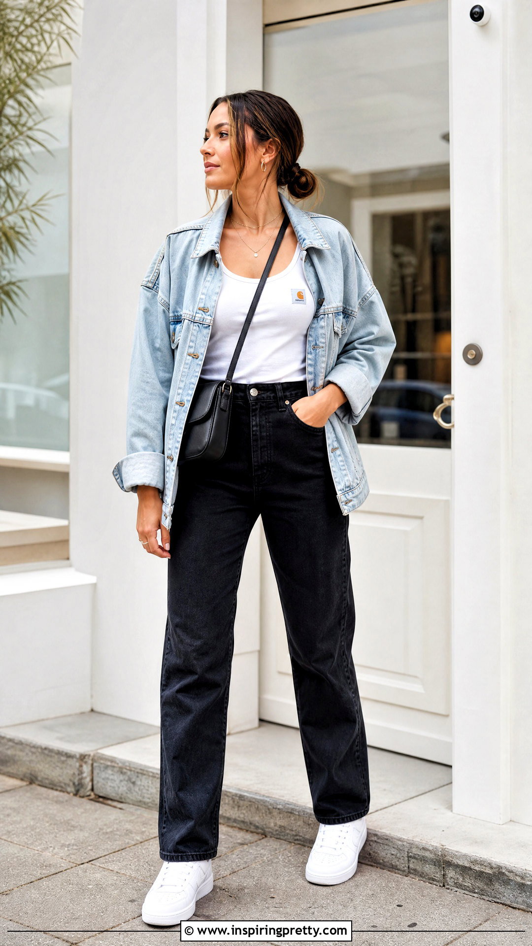 Carhartt Tank Top With Denim Jacket - 25 Carhartt Tank Top outfit ideas