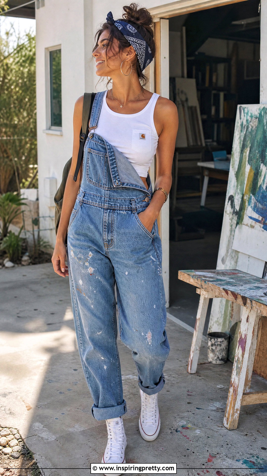 Carhartt Tank Top With Overalls - 25 Carhartt Tank Top outfit ideas