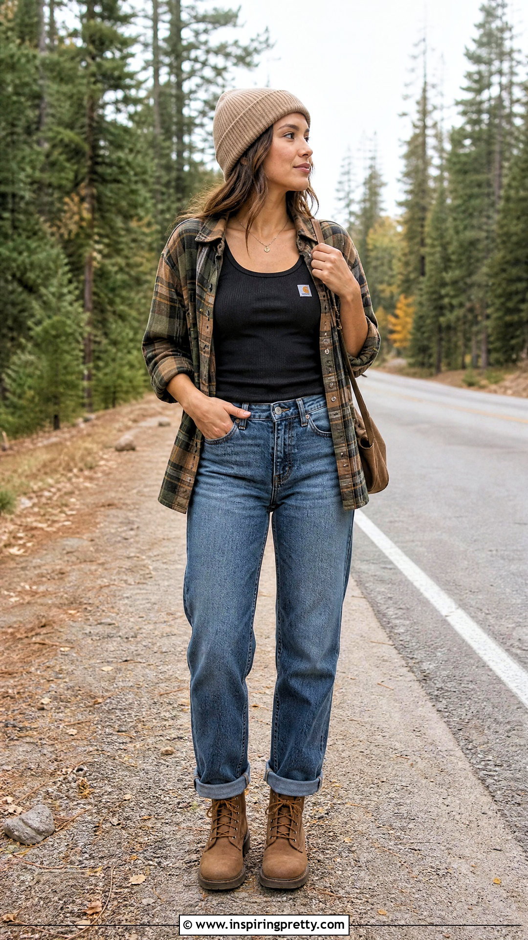 Carhartt Tank Top With Plaid Shirt - 25 Carhartt Tank Top outfit ideas