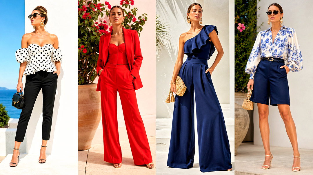 20 Caroline Constas Tops Outfit Ideas for Dreamy Resort Style