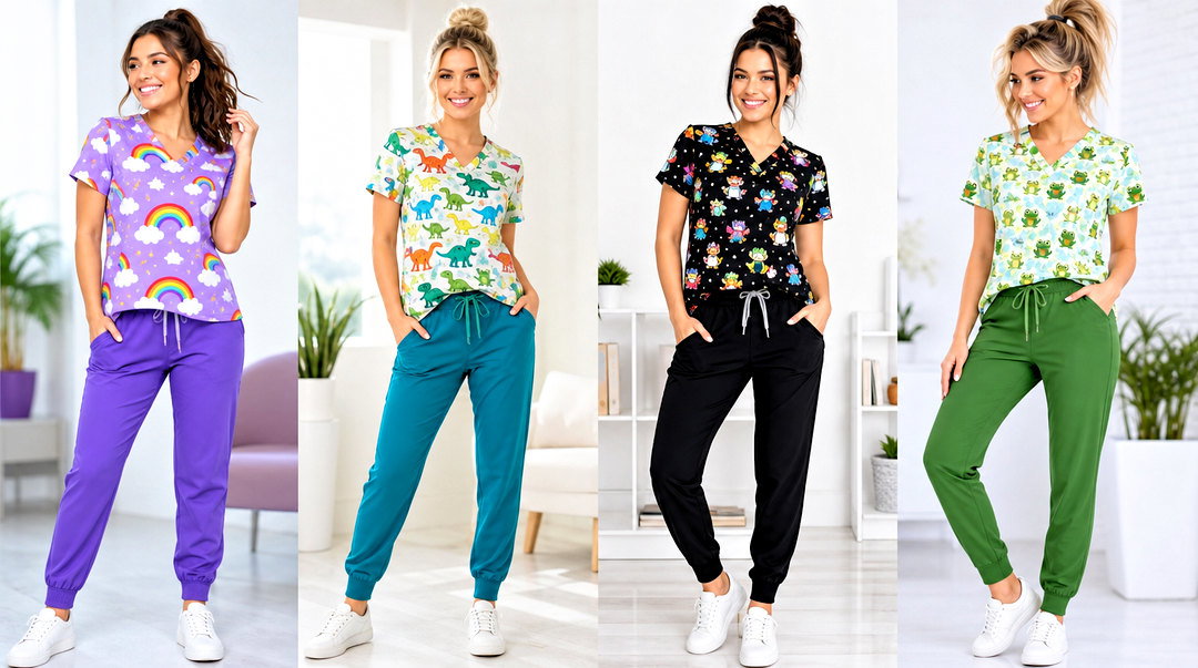 20 Cartoon Scrub Tops Outfit Ideas Nurses Will Love on Shift