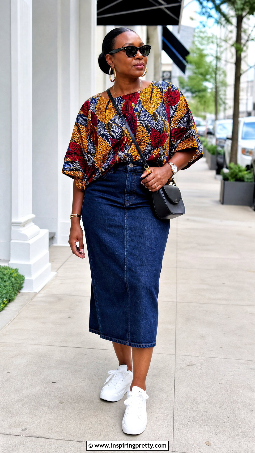 Casual Bubu Top And Denim Skirt Outfit - 50 bubu top and skirt outfits
