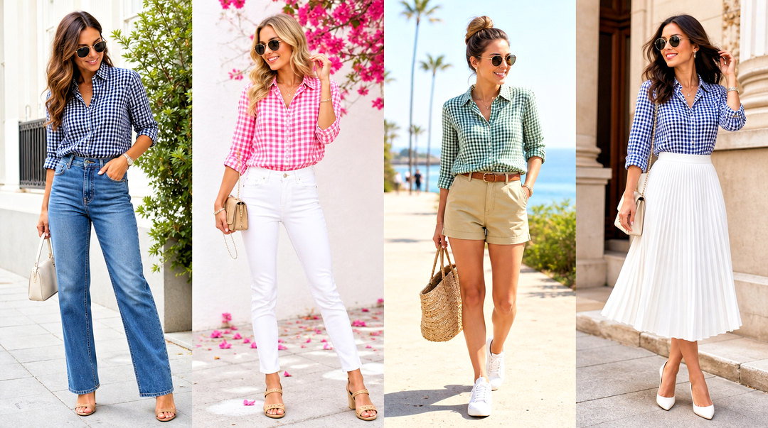 20 Casual Checkered Top Outfit Ideas for Easy Weekend Style