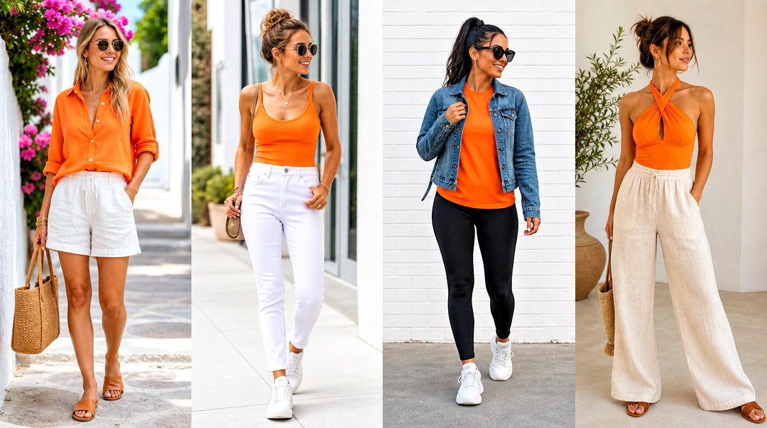 25 Casual Orange Top Outfit Ideas for Bright Weekend Style