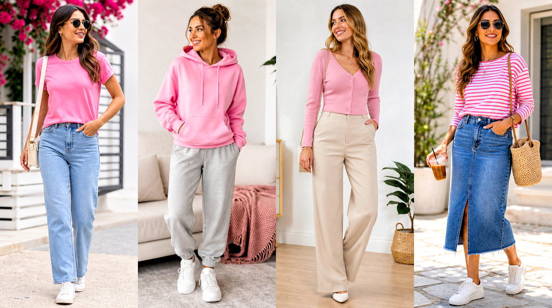 20 Casual Pink Top Fashion Ideas for a Fresh Feminine Look