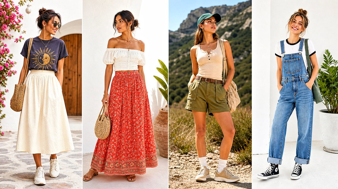 50 Casual Summer Tops Outfit Ideas for Easy Vacation Style
