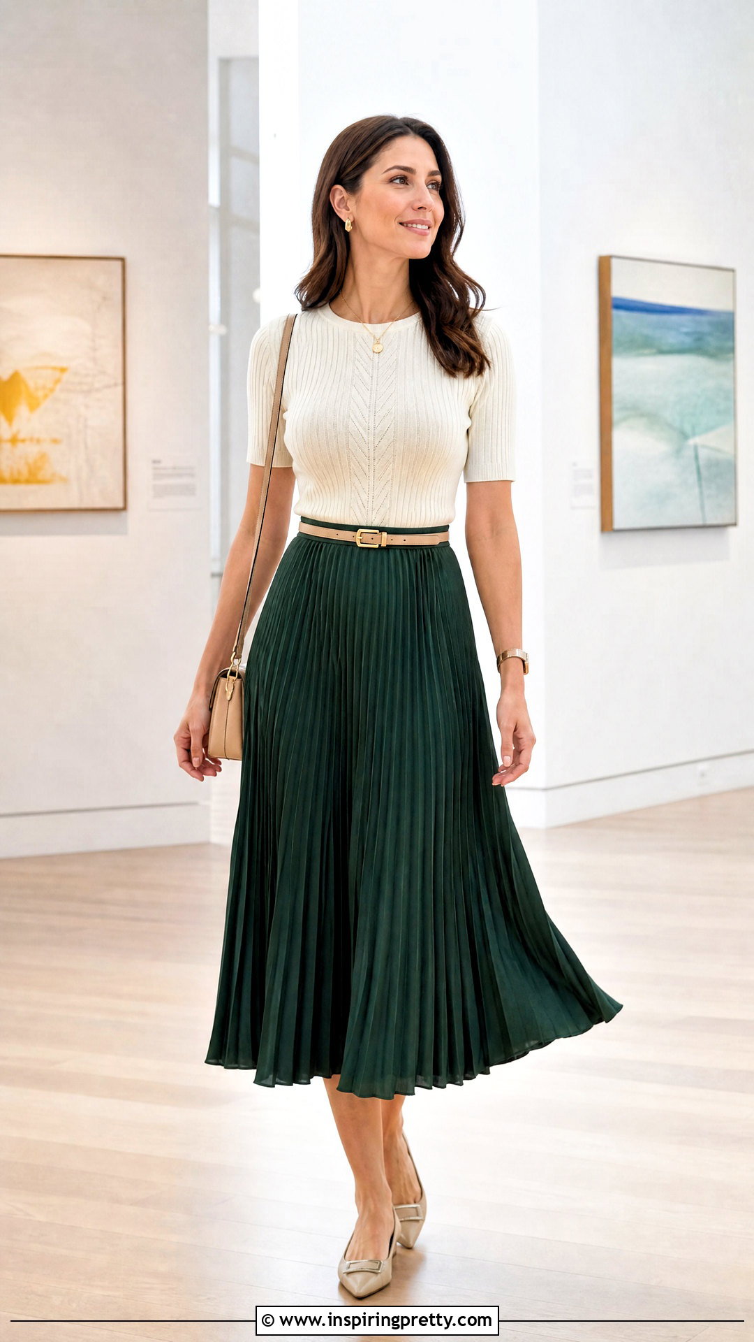 Cato Knit Top With Pleated Midi Skirt - 20 Cato Tops For Women