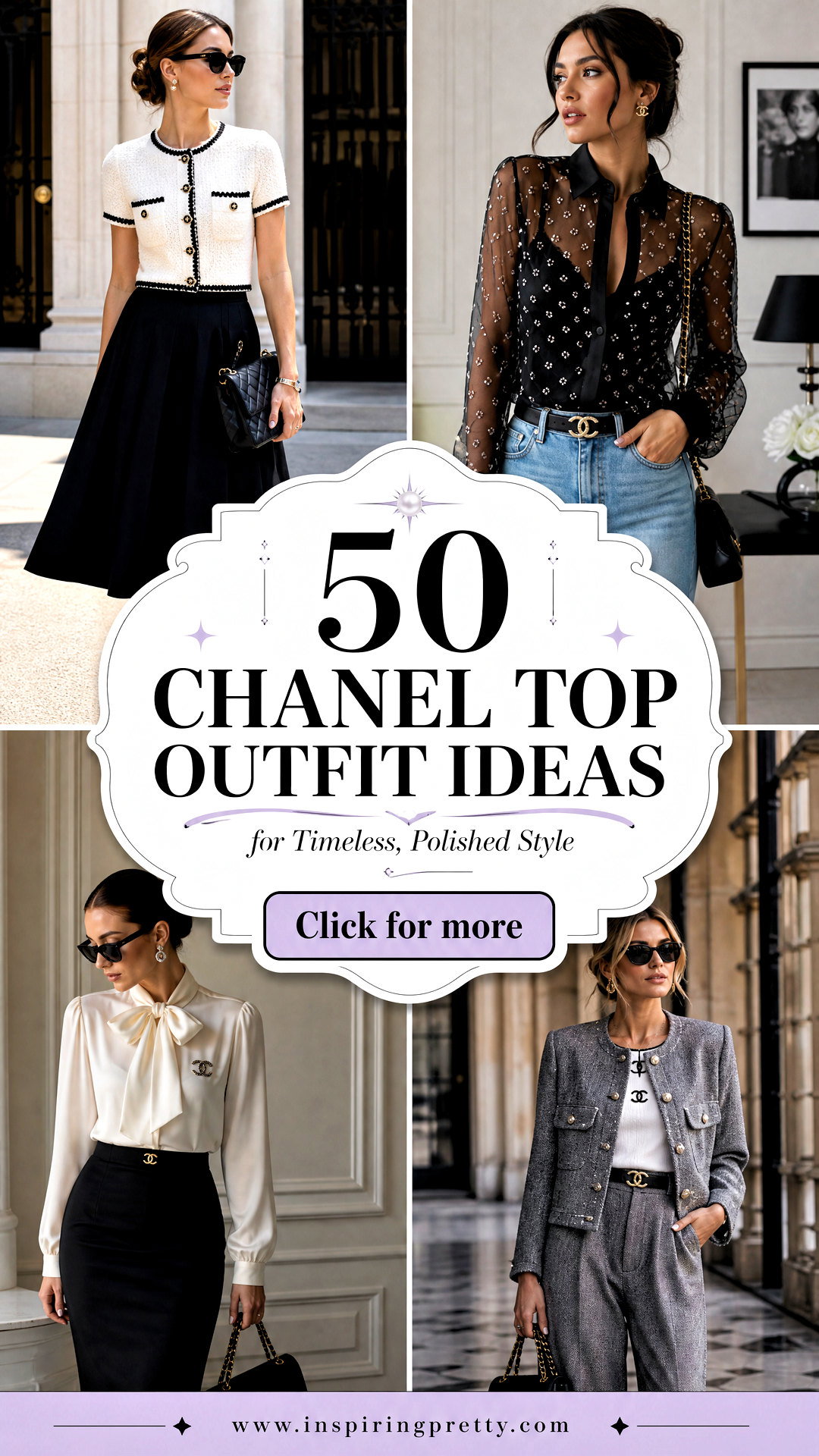 50 Chanel Top Outfit Ideas for Timeless Polished Style - 50 Chanel Top Outfit Ideas for Timeless, Polished Style