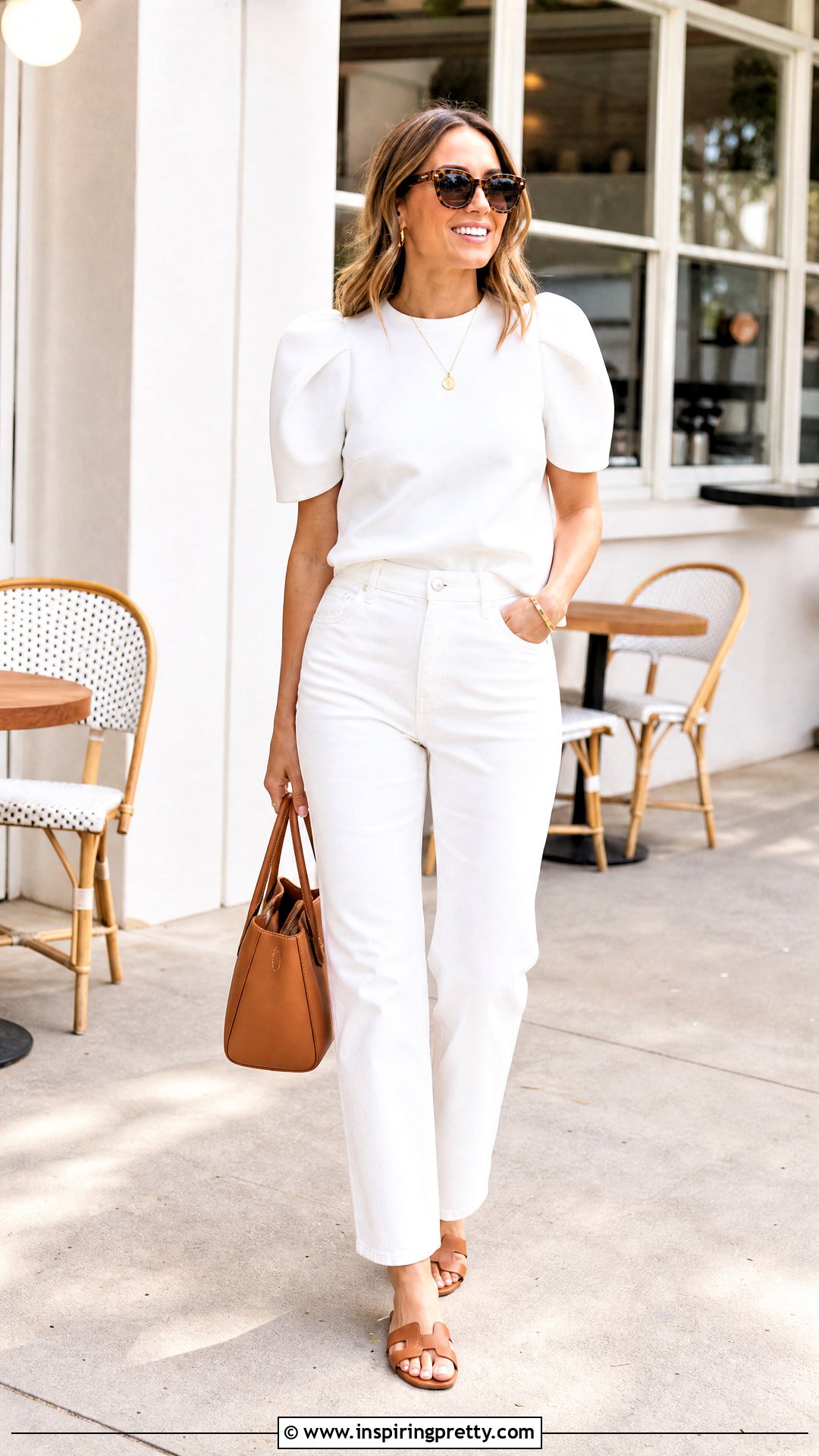 Charlotte Puffy Top With White Jeans - 20 Charlotte Puffy Top outfit ideas
