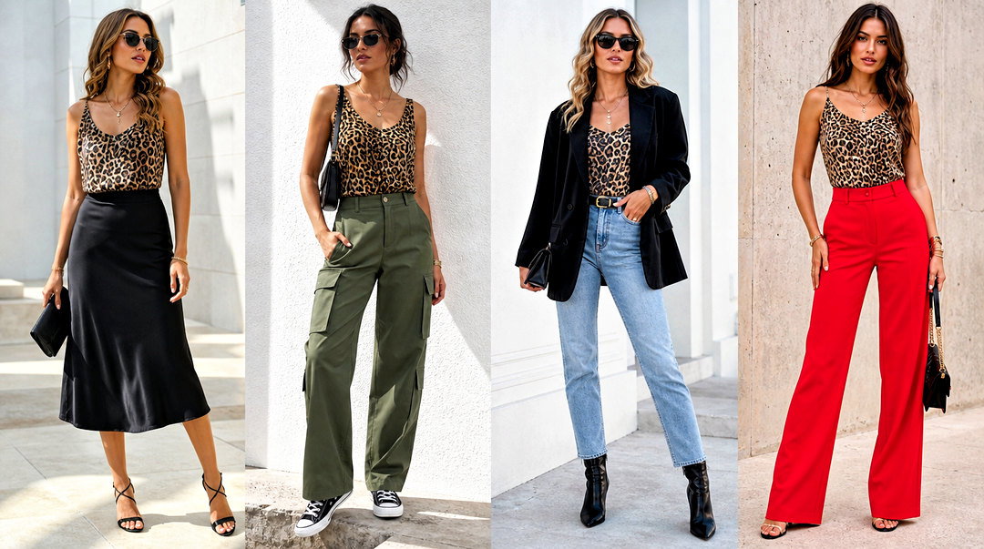 20 Cheetah Print Tank Top Outfit Ideas for Fierce Summer Style