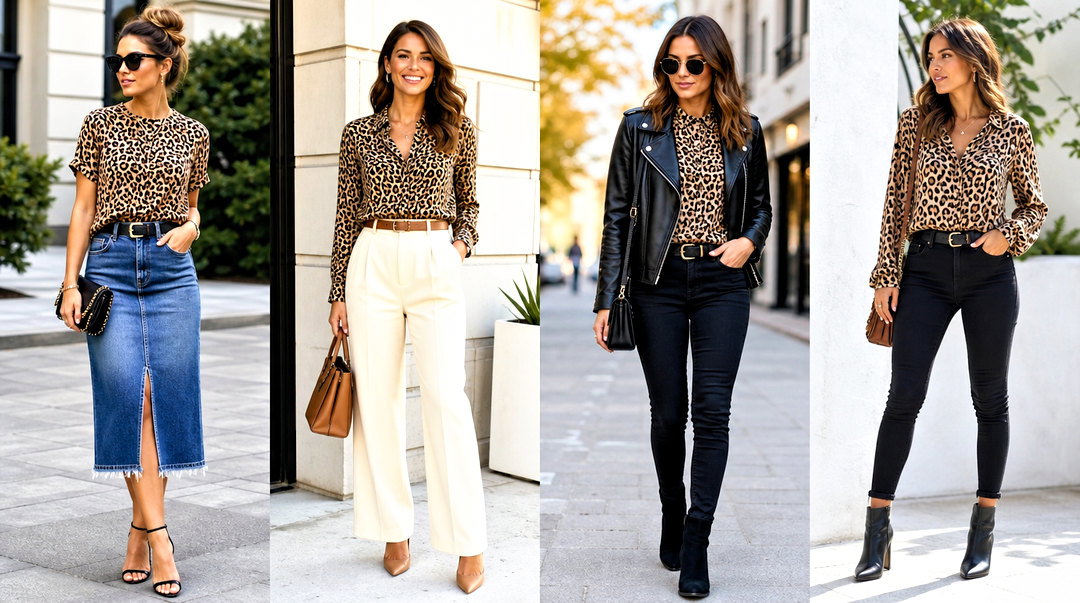 50 Cheetah Print Top Outfit Ideas for Bold Trendy Looks