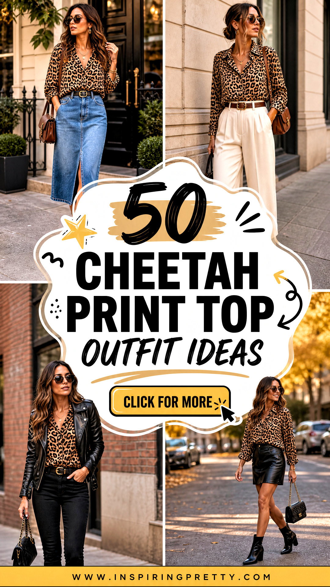 50 Cheetah Print Top Outfit Ideas for Bold Trendy Looks - 50 Cheetah Print Top Outfit Ideas for Bold, Trendy Looks