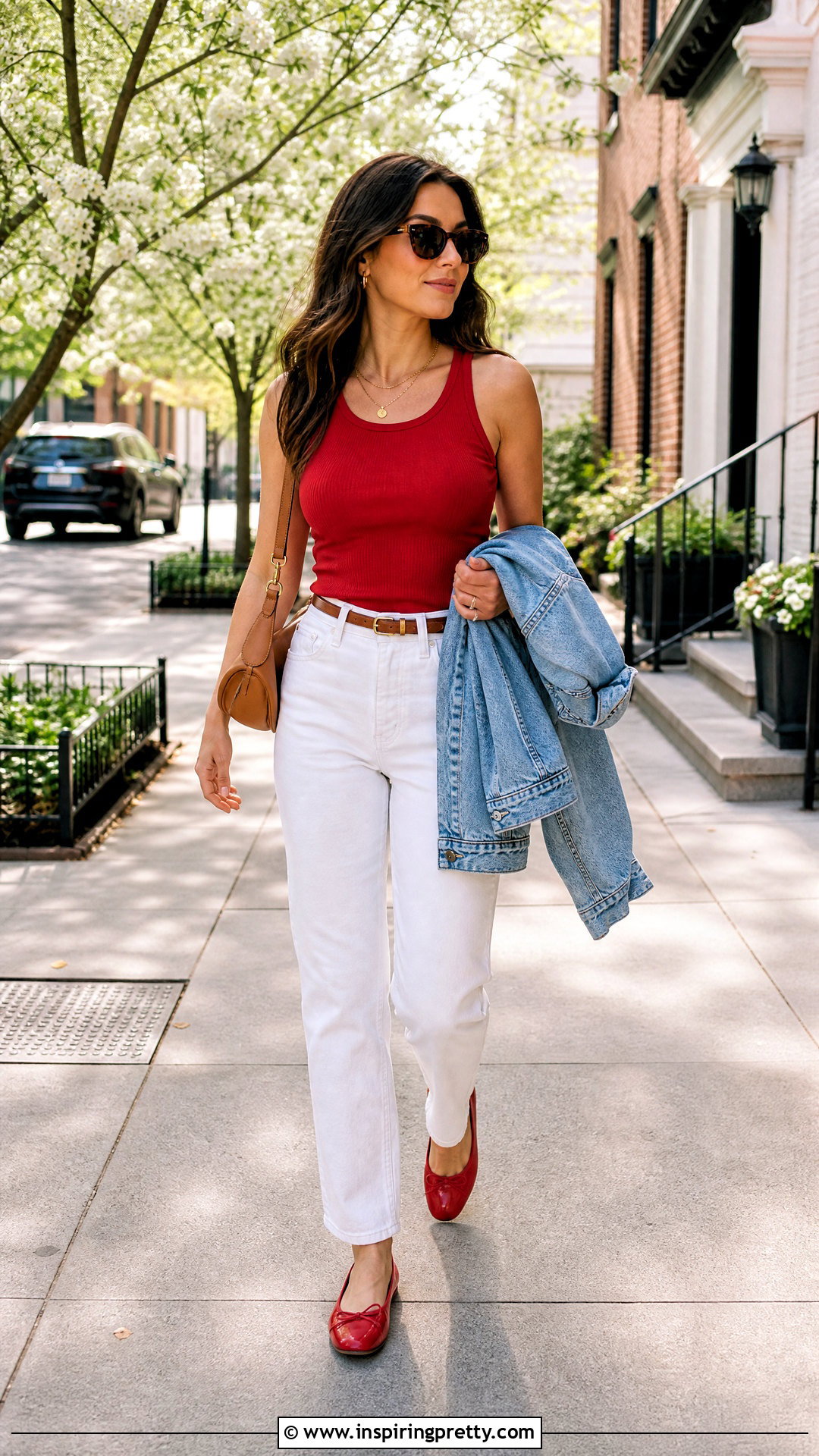 Cherry Coke Tank Top With White Jeans - 20 cherry coke tank top outfit ideas