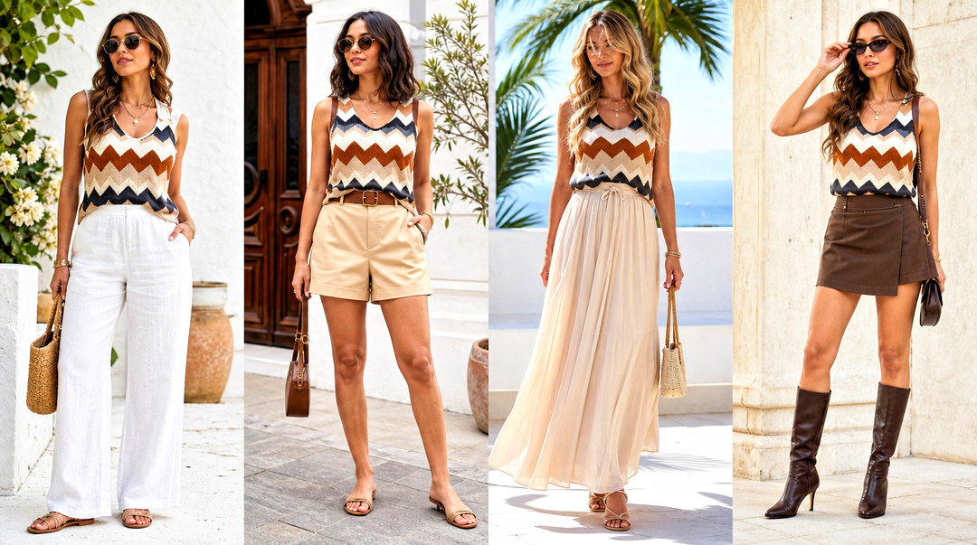 20 Chevron Knit Top Outfit Ideas for Cozy-Chic Fall Style