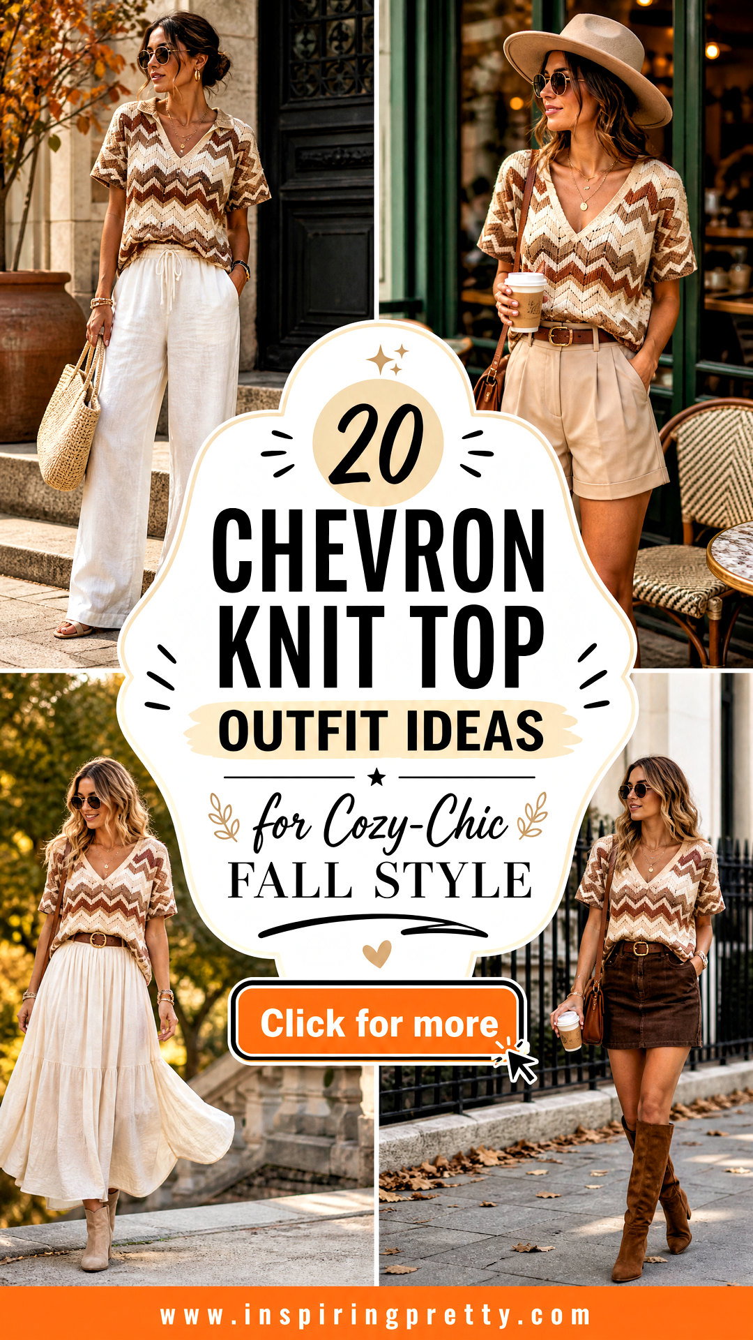20 Chevron Knit Top Outfit Ideas for Cozy-Chic Fall Style - 20 Chevron Knit Top Outfit Ideas for Cozy-Chic Fall Style