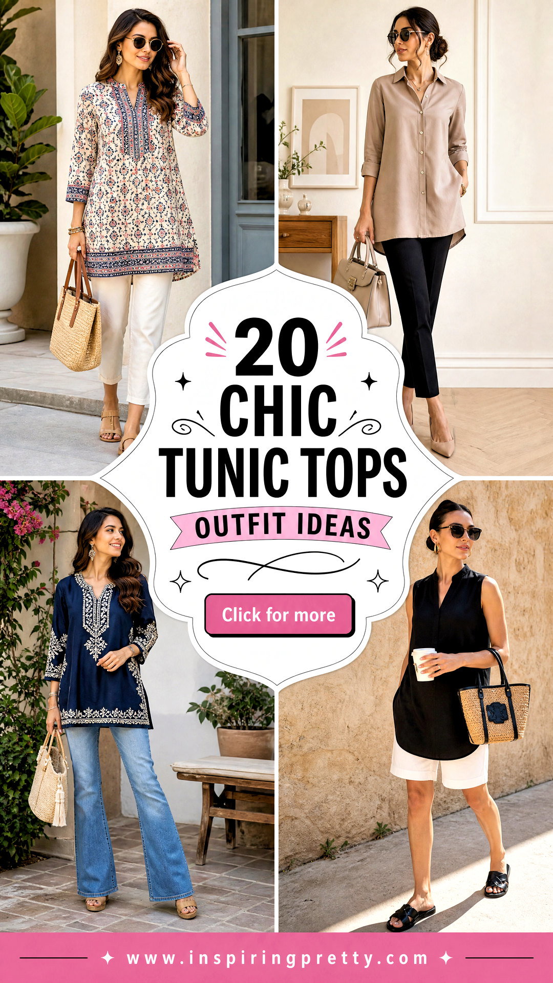 20 Chic Tunic Tops Outfit Ideas for Effortless Everyday Style - 20 Chic Tunic Tops Outfit Ideas for Effortless Everyday Style