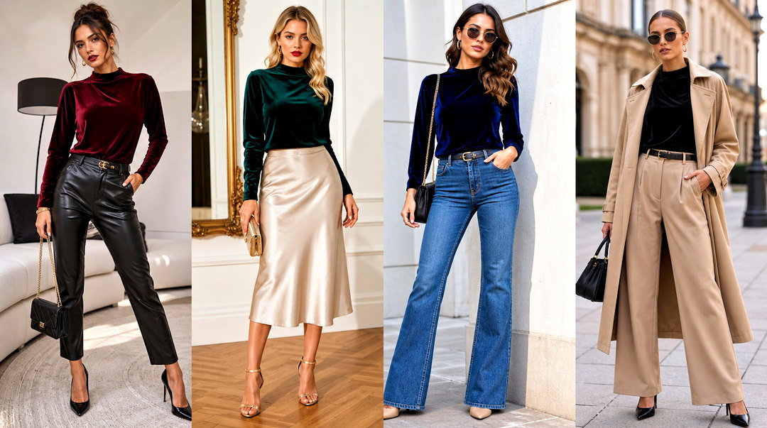 25 Chic Ways What To Wear With A Velvet Top This Season