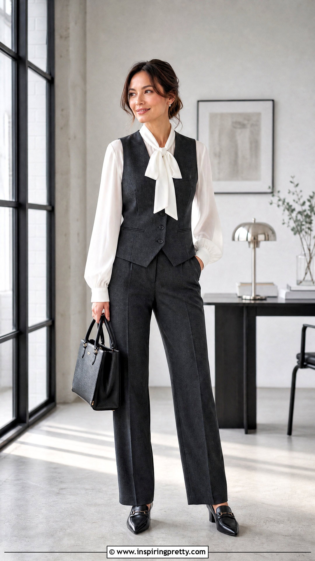 Chiffon Blouse With Vest And Trousers - 50 chiffon tops blouses classy outfits
