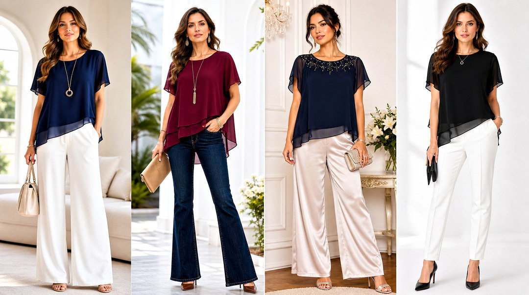 20 Chiffon Hem Top Outfit Ideas for Elegant Layered Looks