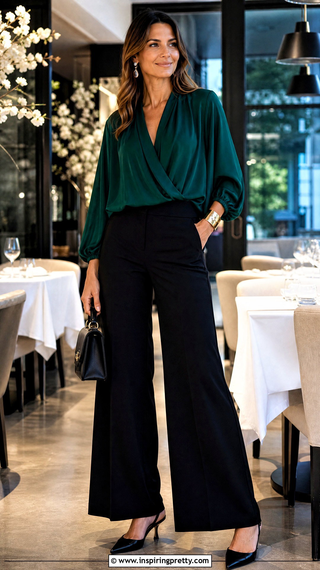 Chiffon Top Dinner Outfit - 50 chiffon tops outfit ideas
