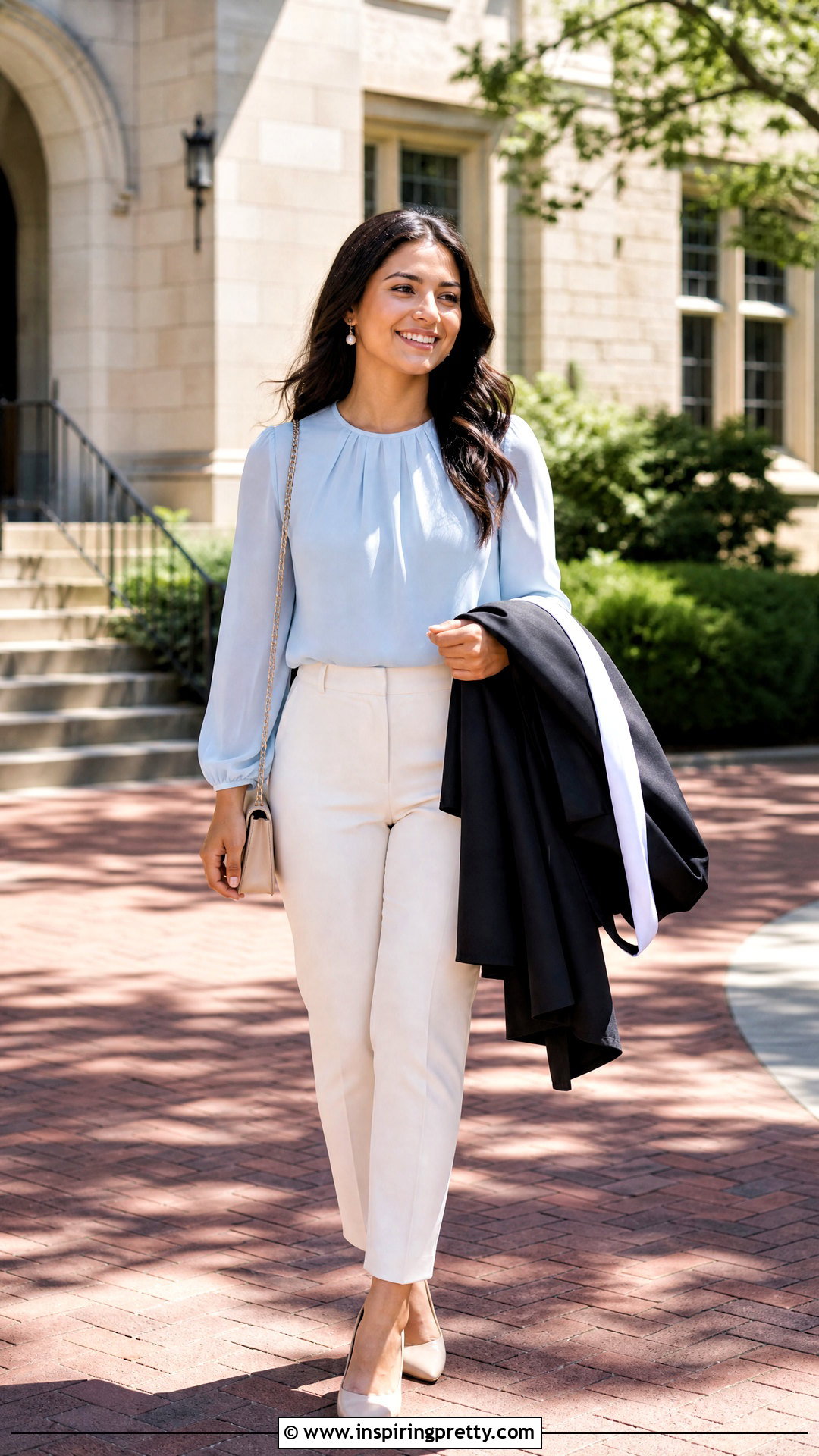 Chiffon Top Graduation Outfit - 50 chiffon tops outfit ideas