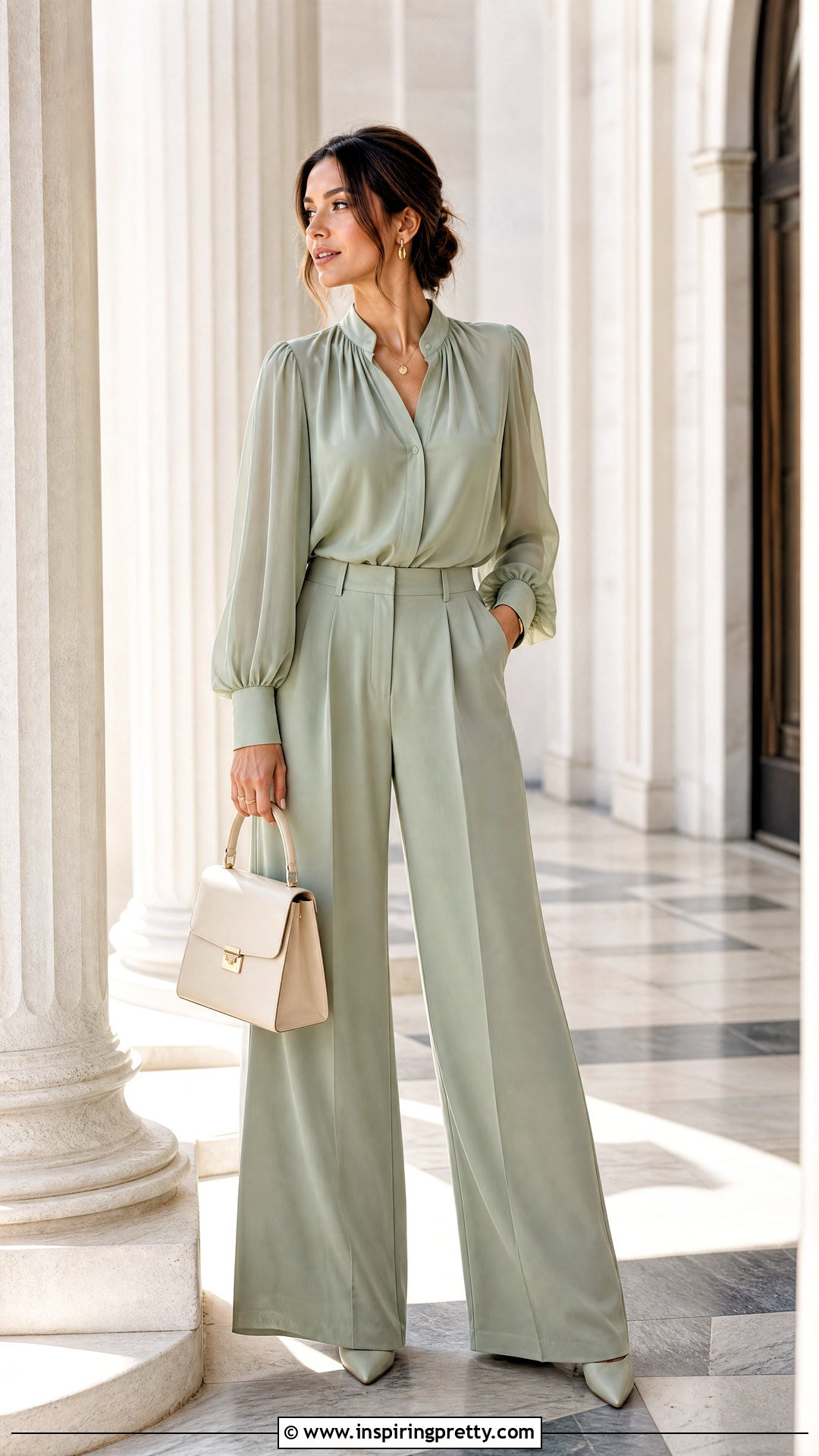 Chiffon Top With Matching Trousers - 50 chiffon top styles
