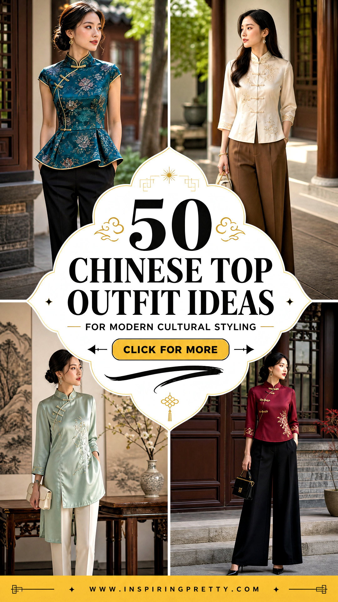 50 Chinese Top Outfit Ideas for Modern Cultural Styling - 50 Chinese Top Outfit Ideas for Modern Cultural Styling