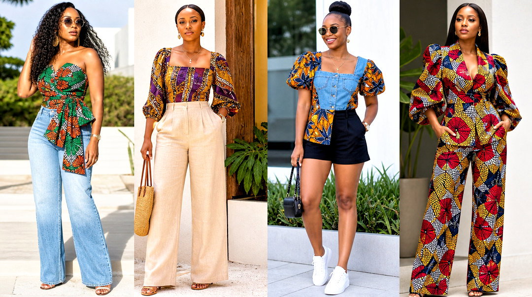 50 Chitenge Tops for Ladies: Vibrant Styles to Try Today
