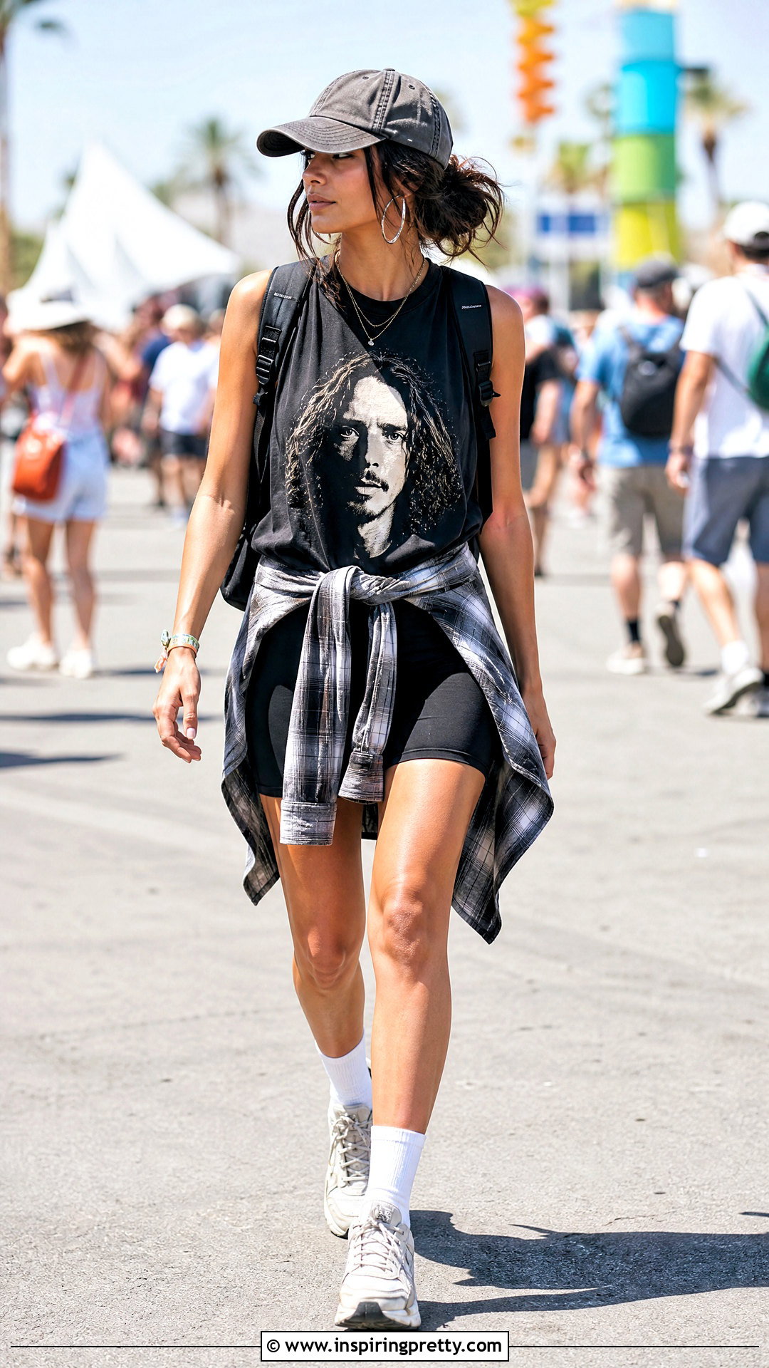 Chris Cornell Tank Top With Biker Shorts - 25 Chris Cornell Tank Top outfit ideas