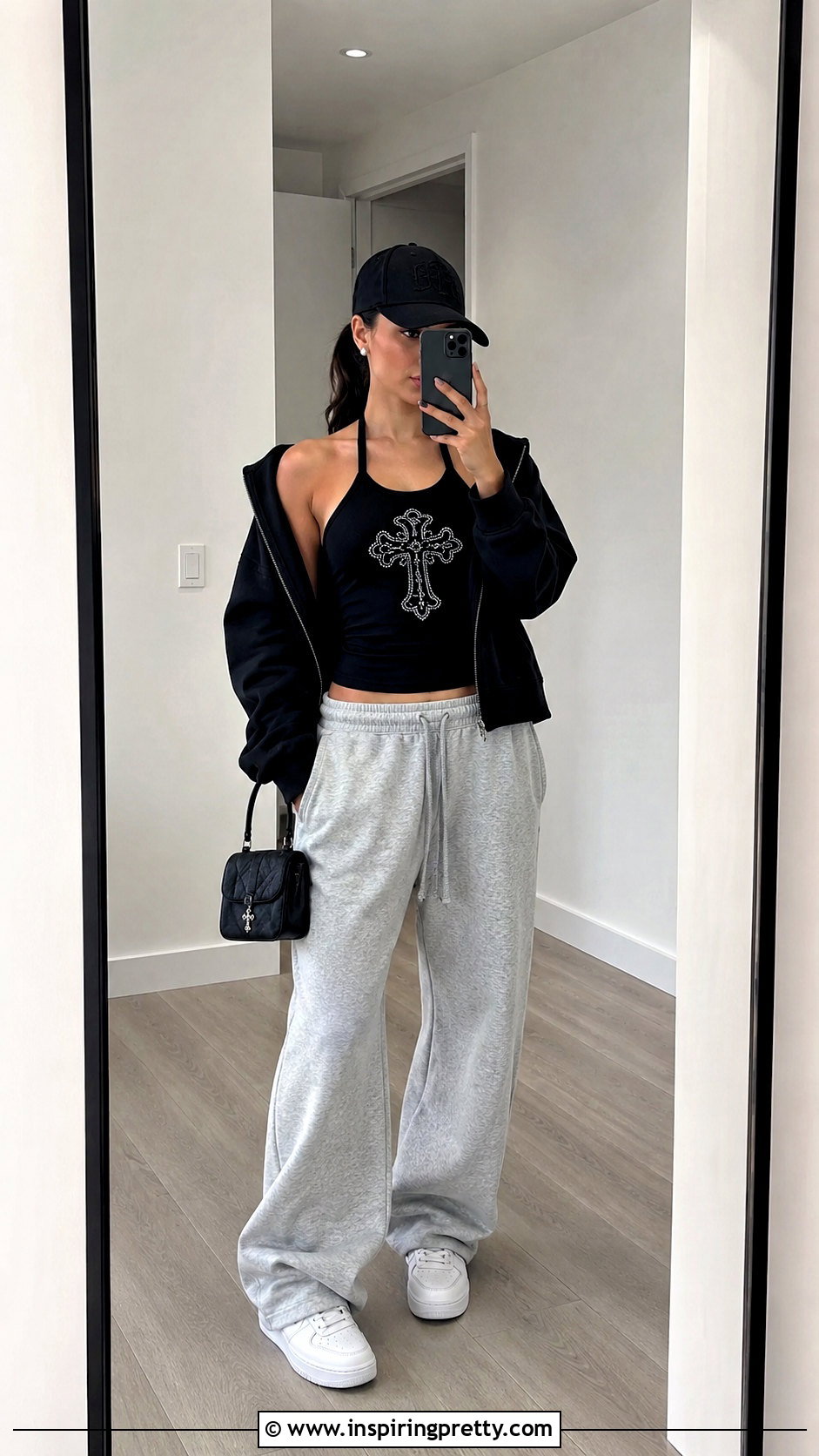 Chrome Hearts Halter Top With Gray Sweatpants - 20 Chrome Hearts Halter Tops