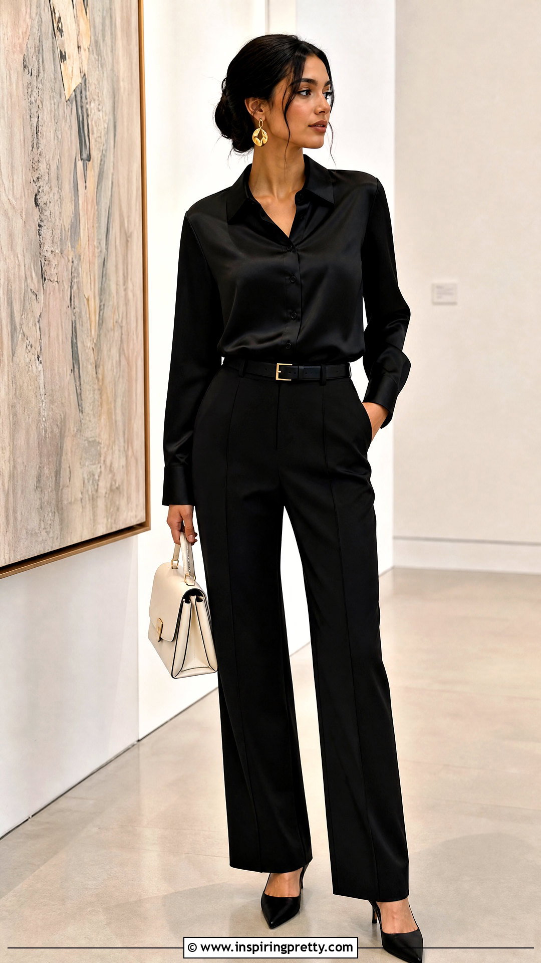 Cider Black Top With Black Trousers - 25 Cider Black Top outfit ideas