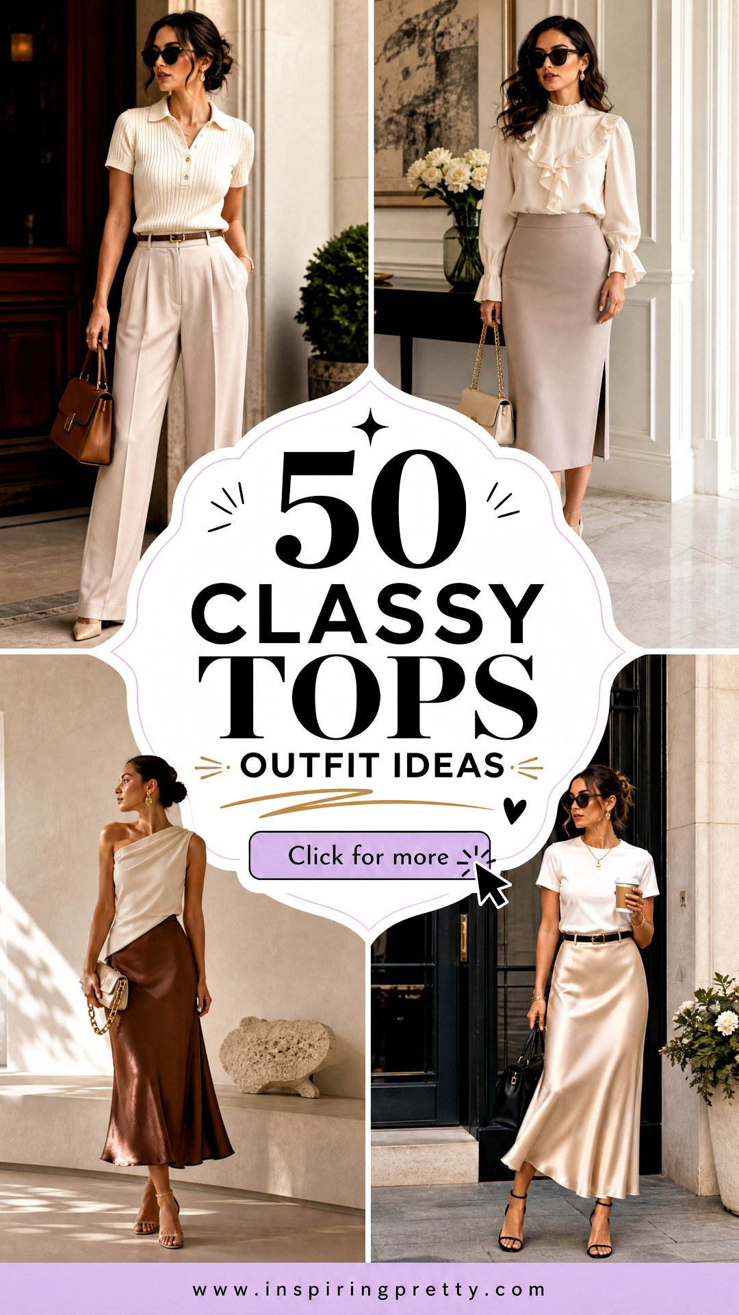 50 Classy Tops Outfit Ideas for Timeless Everyday Style - 50 Classy Tops Outfit Ideas for Timeless Everyday Style